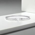 Baguette Line Diamond Bracelet