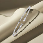 Delicate Diamond Line Bracelet