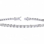 Baguette Line Diamond Bracelet