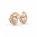 Celestial Oval Earrings