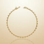 Delicate Diamond Line Bracelet