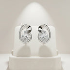 Celestial Oval Earrings