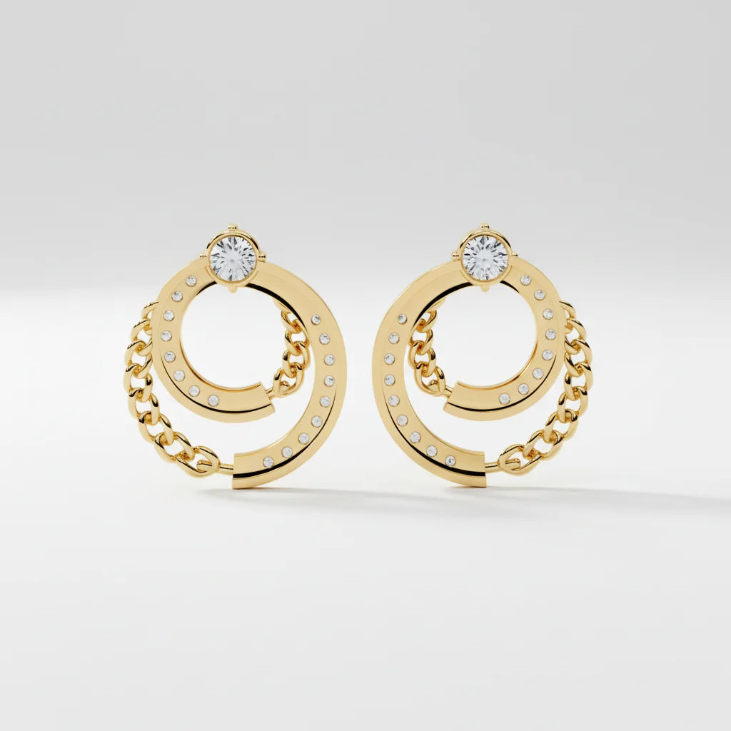 Celestial Loop Earrings