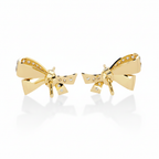 Luxe Bow Diamond Studs – Sophisticated Charm & Timeless Sparkle