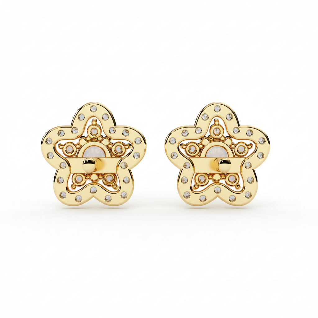 Diamond Petal Elegance – Unmatched Grace & Floral Sophistication