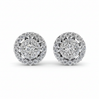 Eleva Circle Studs – Infinite Radiance & Modern Minimalist Luxury