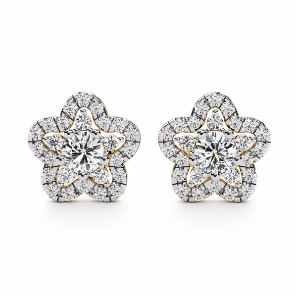 Diamond Petal Elegance – Unmatched Grace & Floral Sophistication