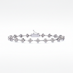 Floral Diamond Bracelet