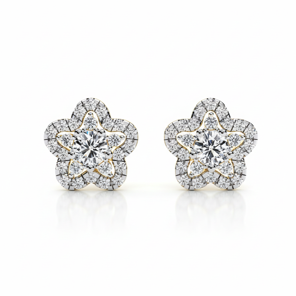 Diamond Petal Elegance – Unmatched Grace & Floral Sophistication