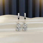 Aurora Oval Drop Earrings