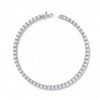 Baguette Line Diamond Bracelet