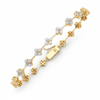 Floral Diamond Bracelet