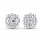 Eternal Sparkle Diamond Halo Earrings